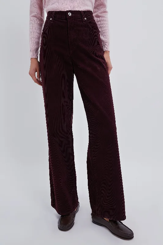 Bordeaux Annina Trouser Cord