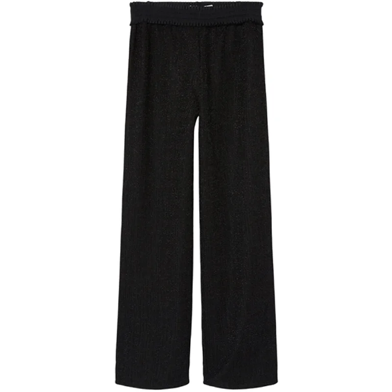 Name it Black Runic Wide Pants