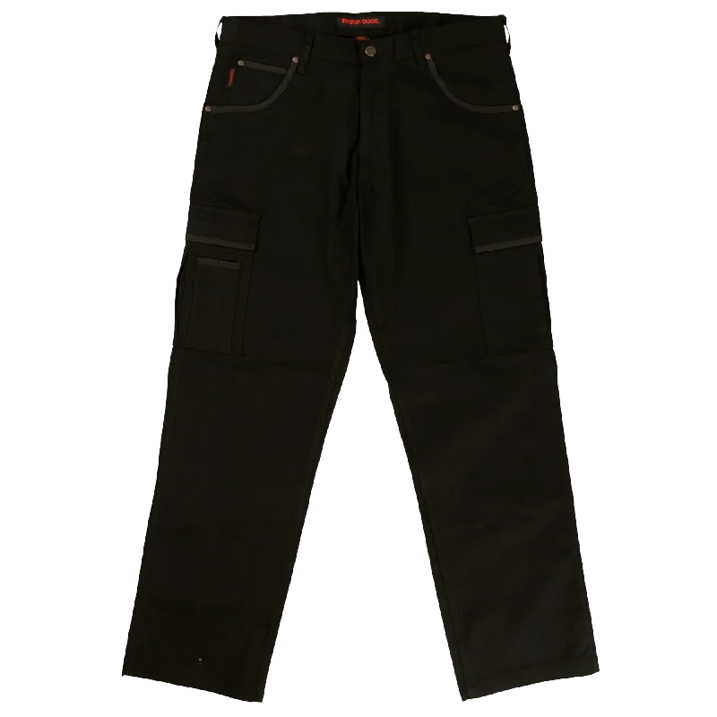 Tough Duck Flex Twill Cargo Pants - 6010 BLACK