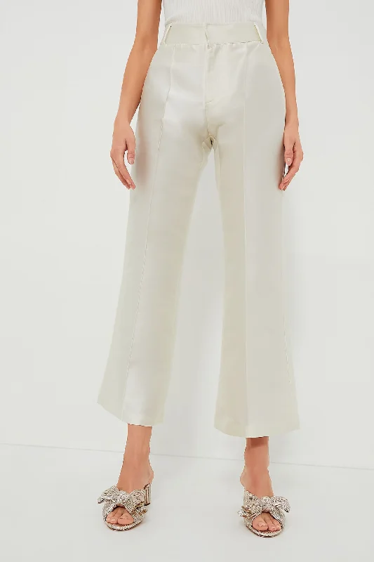 White Yoshitomo Smart Pants