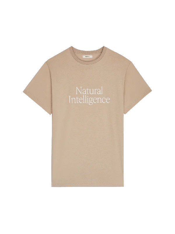 Womens 365 Natural Intelligence T-Shirt—mirage beige