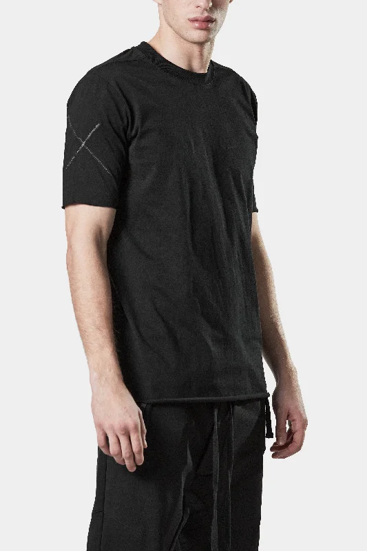 Scar stitch t-shirt, Black