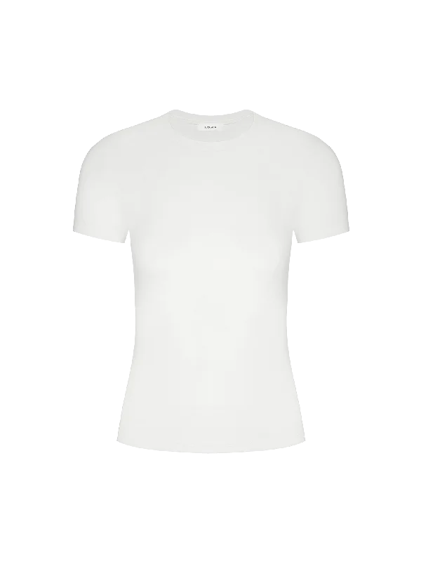 Women's 365 Cotton-Stretch T-shirt—off-white