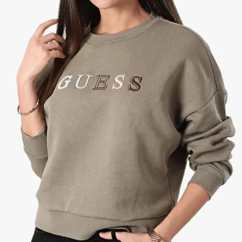 Guess Womens Clara Sweater Beige