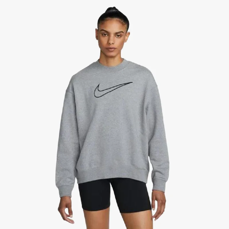 Nike Womens Df Gt Gx Crew Sweater Grey