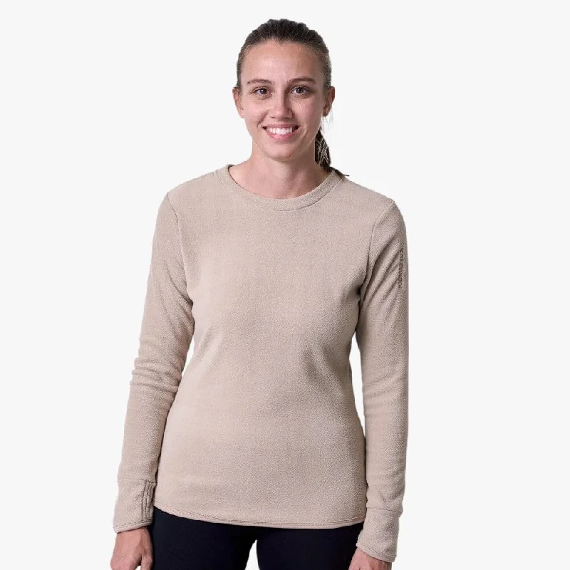 Salomon Womens Kabru Sweater Plaza Taupe