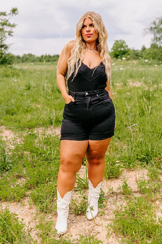 Risen The Lilliana High Waist Shorts Curves