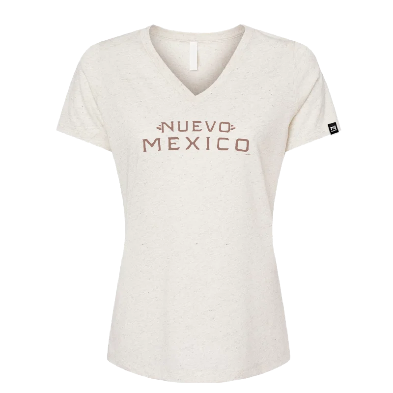 Nuevo Mexico Women V Neck T-Shirt